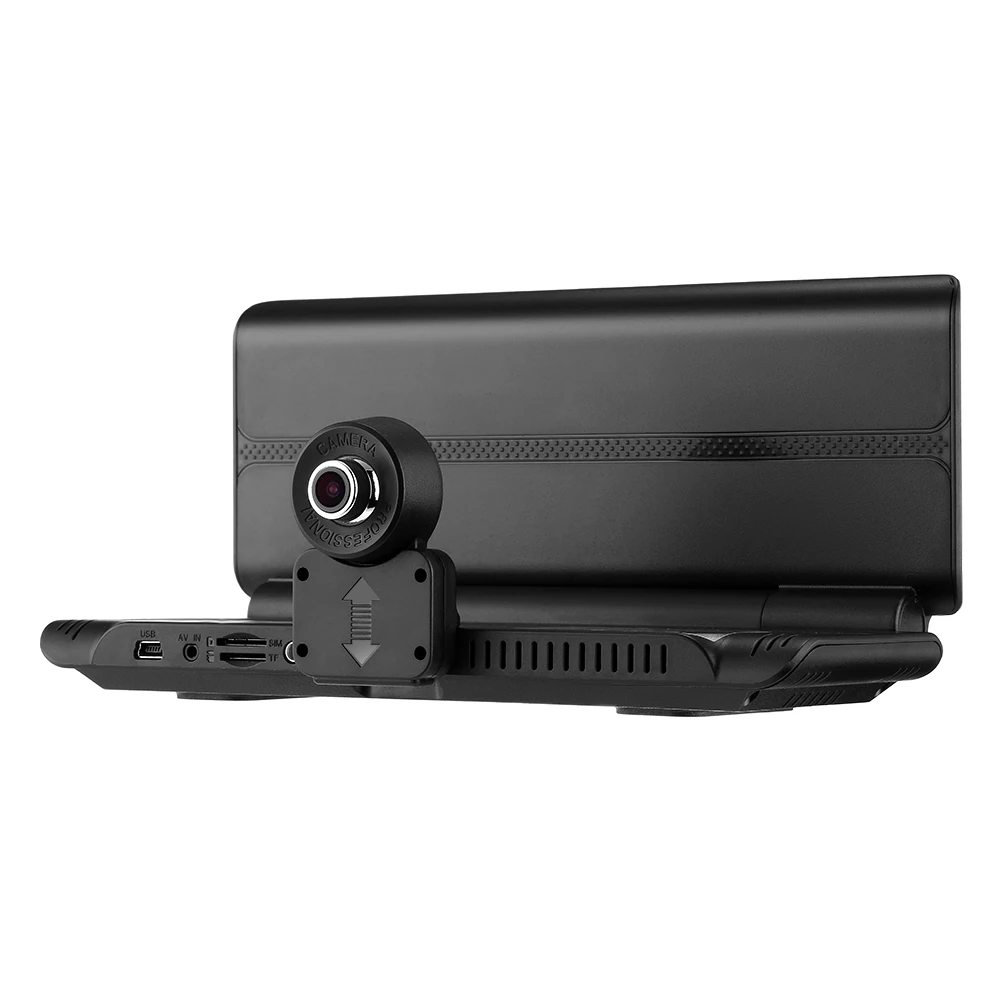 4 г WiFi 7 ''сенсорный экран регистраторы gps 1080 P FHD детектор ADAS Зеркало заднего