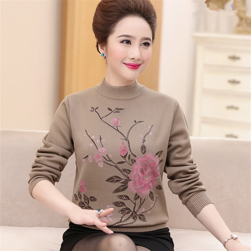 2020 Autumn knitted Sweater Pullover Women O-neck Thick Warm Short Knit Jumpers Ladies Fashion Loose Plus Size Top | Женская одежда