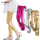 Детские леггинсы с блестками, нижнее белье для девочек, детское Золотое брюки для девочек на весну и осень, леггинсы для девочек, леггинсы для детей штаны для Trausers Детские плотные леггинсы для девочек От 2 до 9 лет