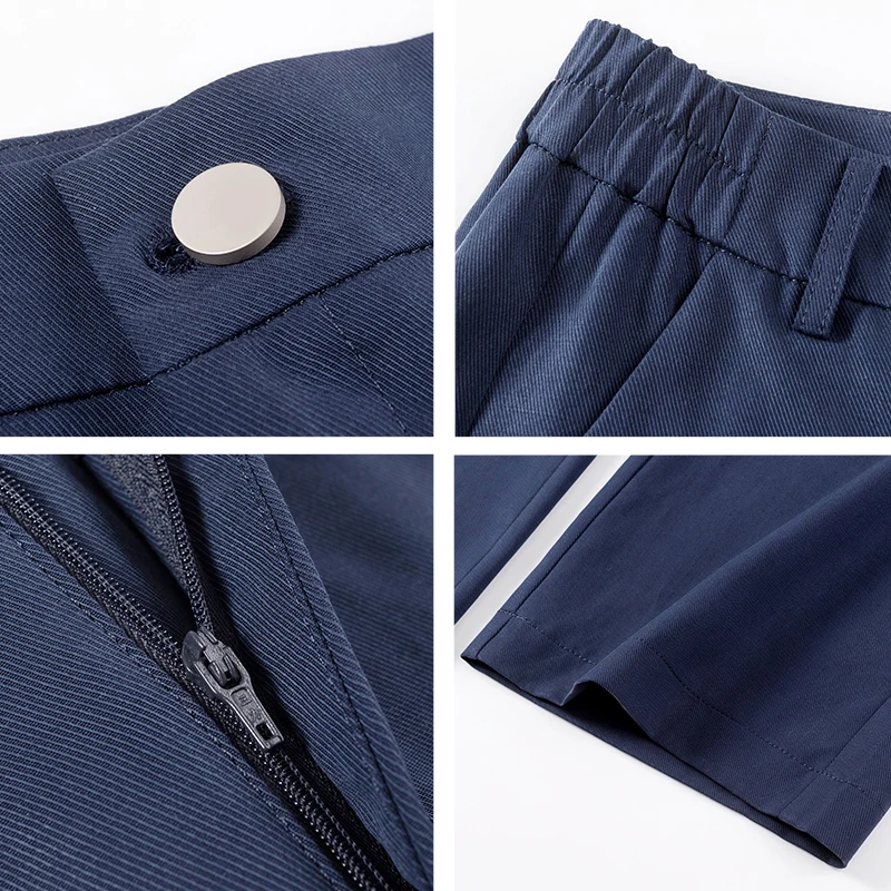 

Shangege Solid Blue Tencel Women Wide Leg Pants Flat High Waist Loose Full Length Drape Long Pants Zipper Casual OL Trousers