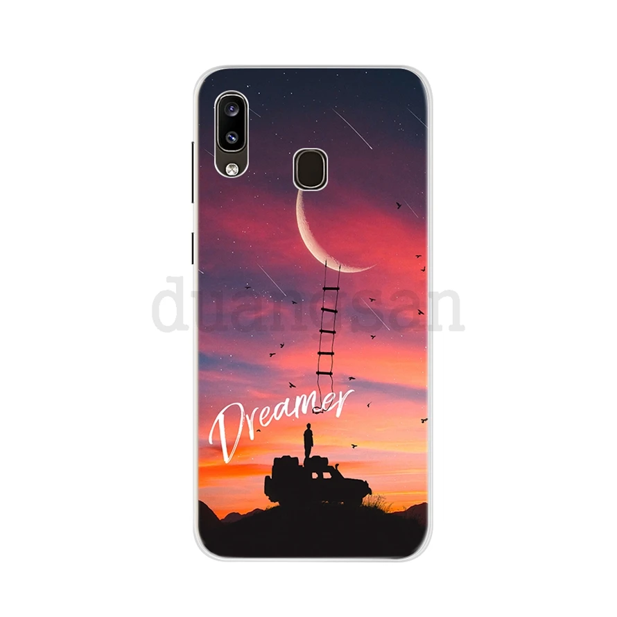 Белый Классный чехол для samsung Galaxy A10 A20 A30 A40 A50 A70 силиконовый мягкий ТПУ чехол для samsung Galaxy A 40 A20 A30 A50 задняя крышка - Цвет: Белый