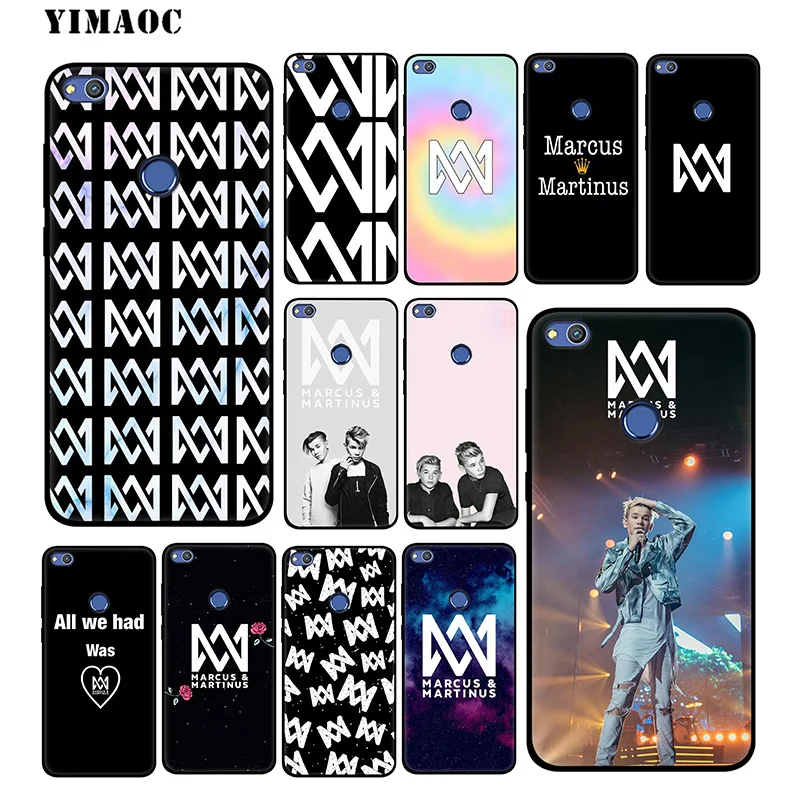 Marcus & Martinus логотип мягкий Чехол для huawei Honor вид 20 10 8X8 8C 6A 7A 7X 7C Lite рro Y9 Y7 Y6 Prime 2018 2017 |