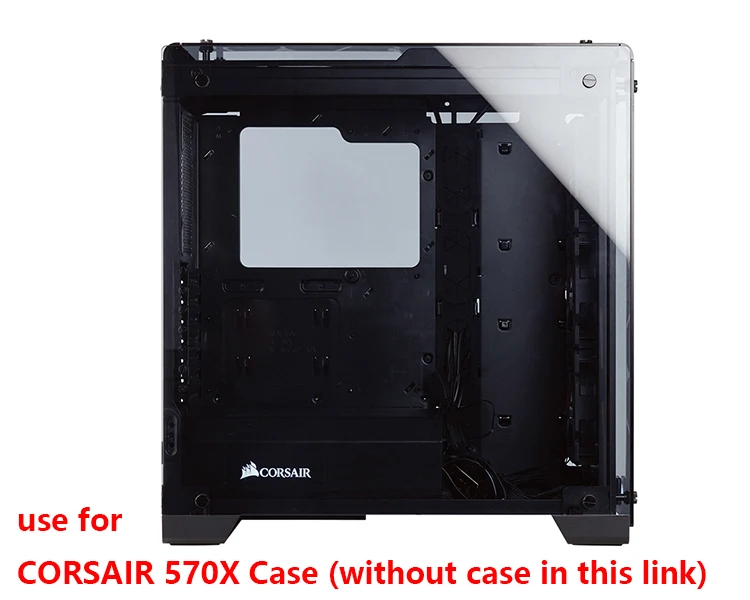Акриловая плата Для Водного Канала подходит для CORSAIR 570X / 500D чехол/для процессора