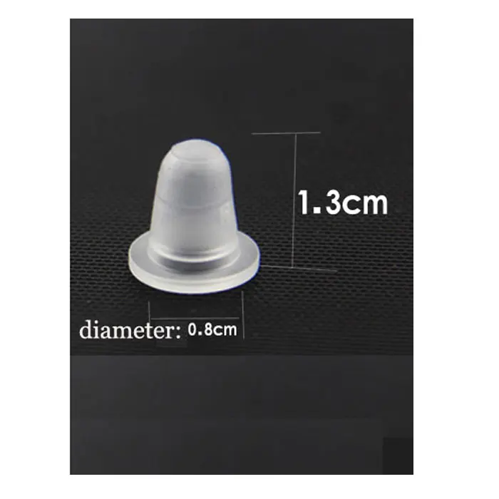 small silicone 100 шт Одноразовые чернила для татуажа маленький большой размер силиконовый держатель перманентные аксессуары для татуажа бровей Макияж Пигмент контейнер крышки - Цвет: small silicone