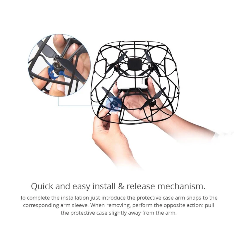 Защитная клетка PGYTECH Tello PA защита на 360 градусов для квадрокоптера DJI оригинальные