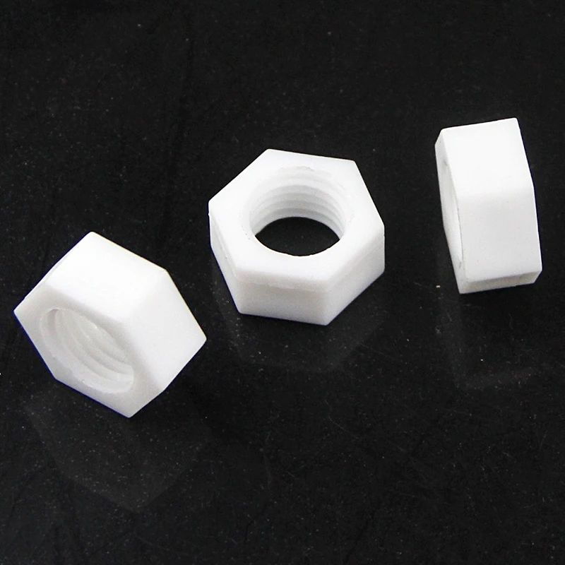 10 шт. шестигранные полипропиленовые гайки устойчивые к кислотам и щелочам |
