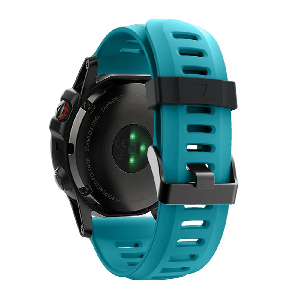 Мягкий силиконовый ремешок для часов Garmin Fenix 5, 6 силиконовых полос, 22 мм, быстро подходит для Garmin Fenix 5X3, 3 часа, ремешок 26 мм, ремешок для часов