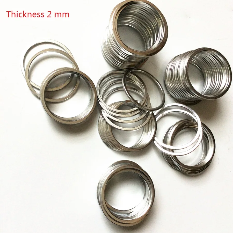 

Free Shipping 10PCS Bicycle Center Shaft BB Adapter Gasket Thickness 1.5 / 2MM Mountain / Highway Bicycle Flywheel Adapter