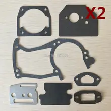 2 комплекта 45cc 52cc 58cc бензопилы Бумажные Прокладки полный комплект