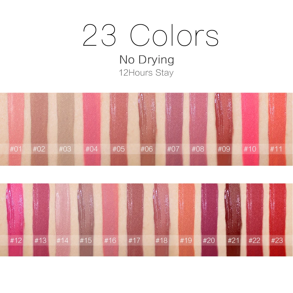 Жидкая матовая губная помада SACE LADY водостойкая стойкая телесный красный матовый оттенок для губ жидкий