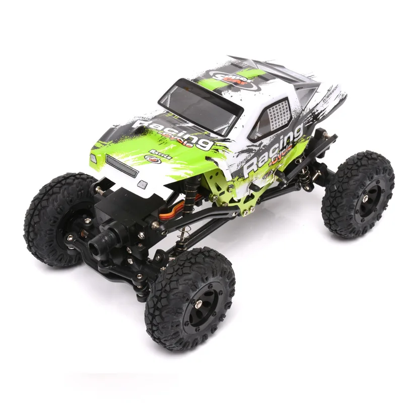Новое поступление Wltoys 1/24 RC гоночный автомобиль масштаб 4WD внедорожный пульт