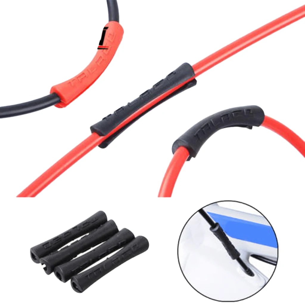 

5pcs Cycle Bicycle Brake Shift Tube Hose Cable Bike Line Cover Frame Protector for Bicycle Bike Maintenance