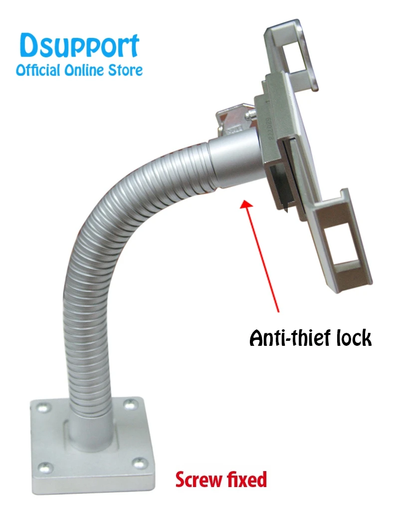 Универсальный настольный настенный держатель с защитой от кражи для 7 13