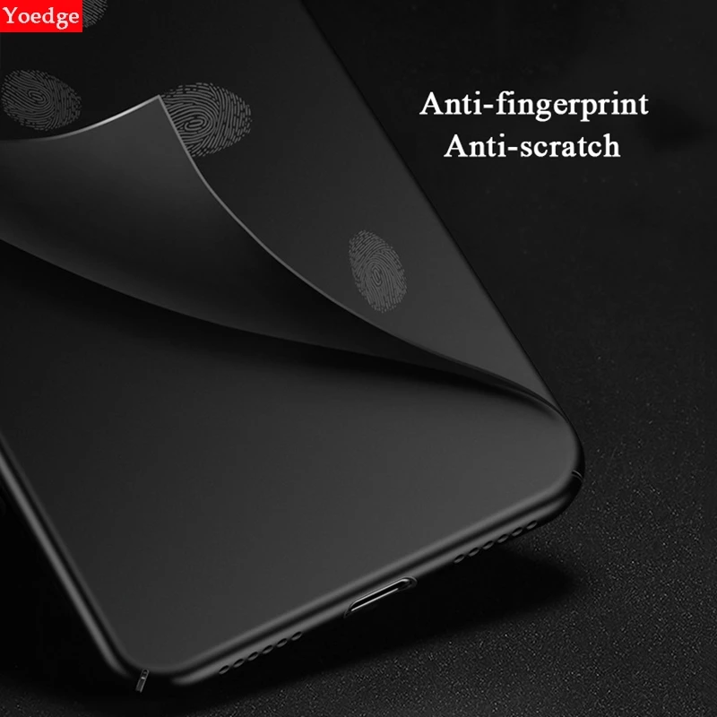 Противоударный ультра тонкий чехол для iPhone 6 6S 10 11 Pro X XR XS Max 7 8 Plus PC матовый чехол для телефона для iPhone 7 7plus 8 Роскошный чехол