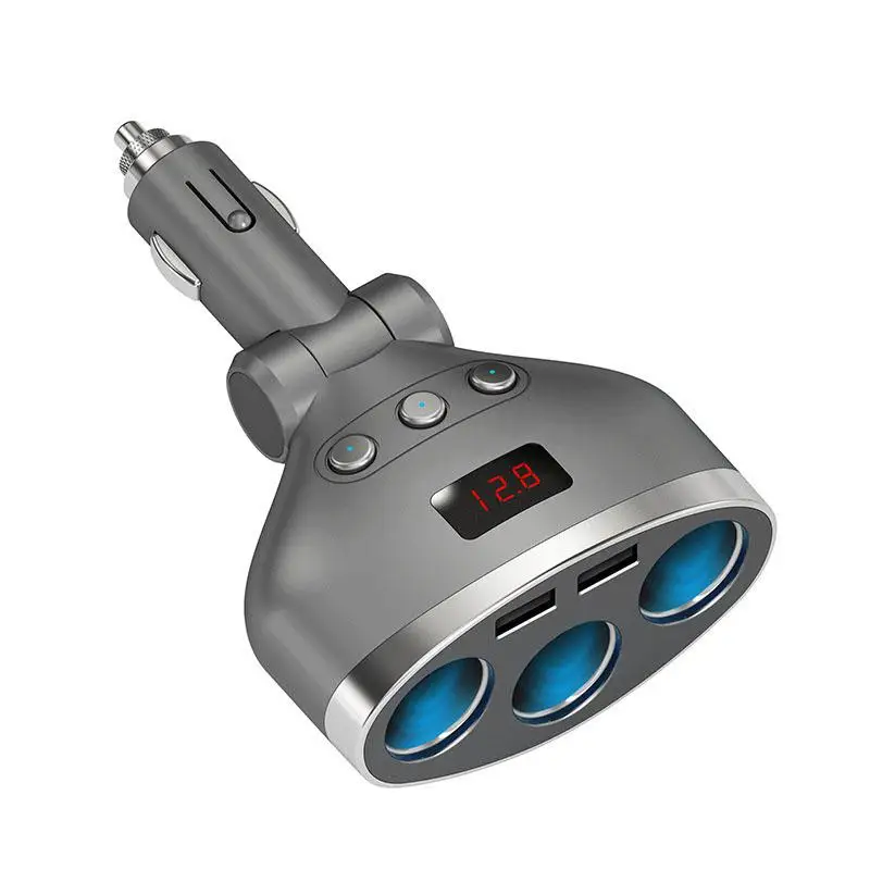 5 в 1A/2.4A двойной USB разветвитель автомобильного прикуривателя гнездо адаптер