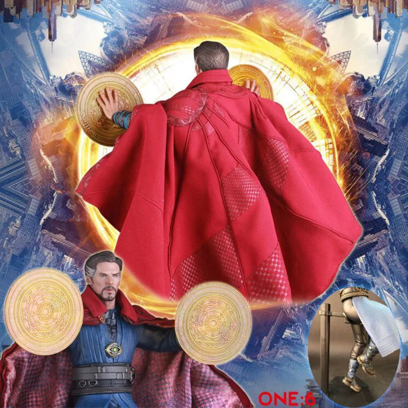 Доктор Стрэндж Сумасшедшие игрушки фигурка 1/6 масштаб окрашенная фигурка Боевая версия Доктор Стрэндж статуя ПВХ фигурка аниме