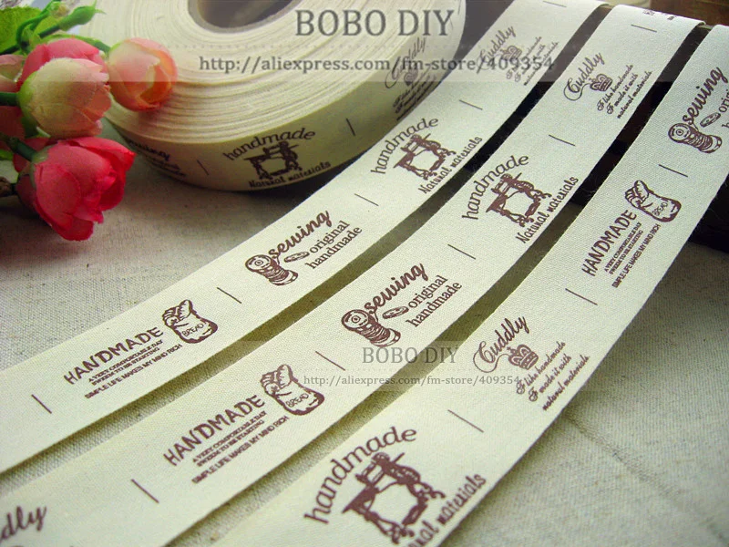 Мин. заказ составляет $5 (смешанный заказ) Бесплатная доставка ZAKKA хлопок этикетки