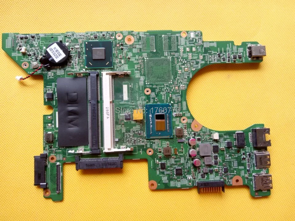Для DELL 5423 Материнской Плате Ноутбука CN-0MRRJR MRRJR i5-3317 cpu HM77 Материнская Плата 100%