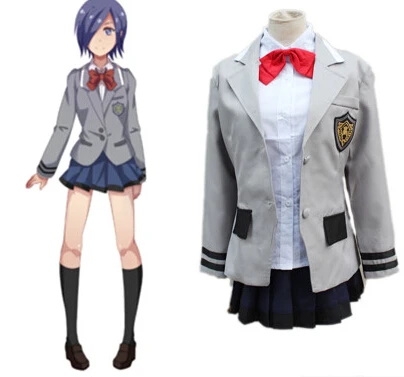 Аниме Токийский Гуль Kirishima Touka Косплей Костюм Школьная форма |