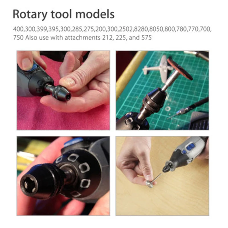 

Keyless Drill Bit Chuck Adapter Universal For Electric Grinding Rotary Tool