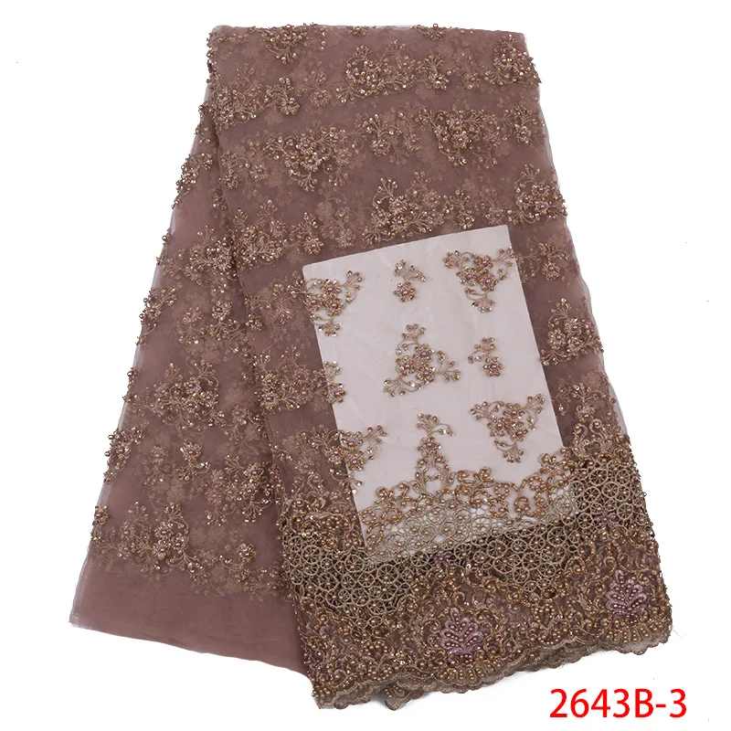 Новейшая африканская Тюль кружевная ткань горячая Распродажа бисера с камнями