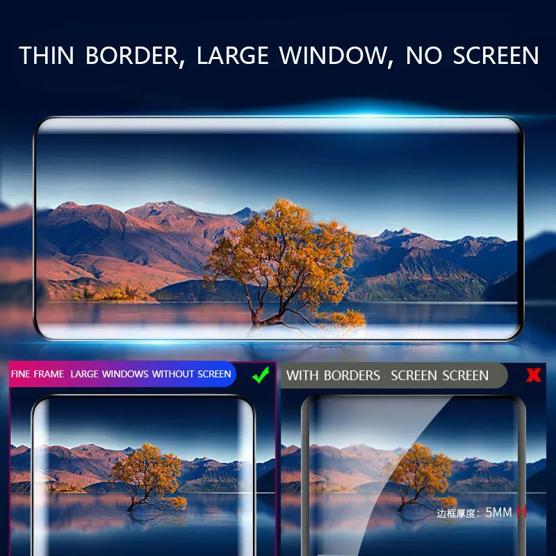 Пленка для мобильного телефона из закаленного стекла для 1+ 7 pro oneplus7 pro, полностью изогнутая Защитная пленка для экрана, Взрывозащищенная ультратонкая HD пленка