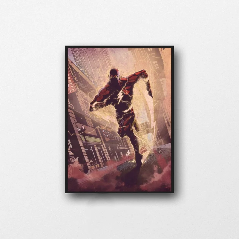 Бэтмен Aquaman Flash Joker холст художественный принт настенные картины для гостиной без