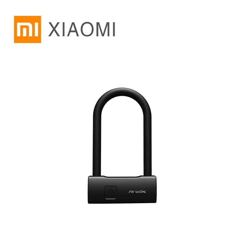 XIAOMI MIJIA AreoX u образный замок U8 Smart считыватель отпечатков пальцев портативный