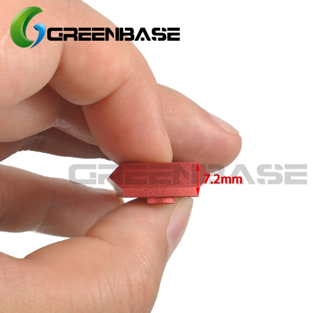 Greenbase ультратонкий 13 слотов MLOK Rail part AR15 M4 M16 Handguard Scope M-lok Picatinny 20 мм Тактический