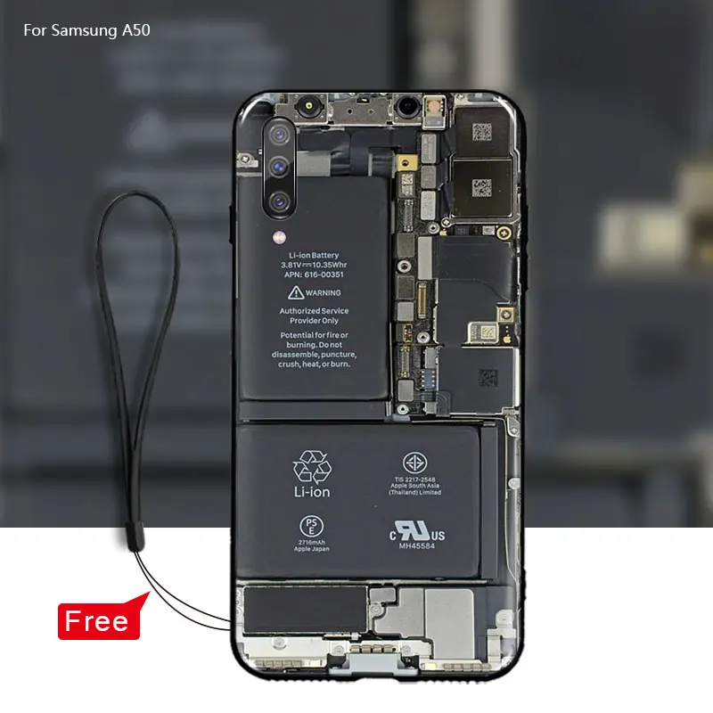 Чехол для Samsung Galaxy A50 A30 чехол довольно интересный силиконовый мягкий ТПУ телефона