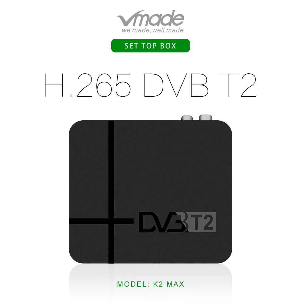 Цифровой DVB T2 суши ТВ тюнер для Европы Испания Италия Чехия H.265 hevc 10Bit с YouTube M3U USB Wi Fi