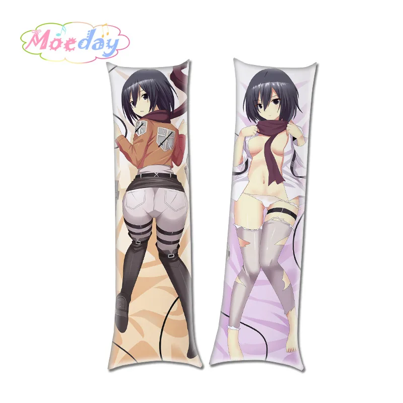 Подушки для объятий атака на Титанов Mikasa Annie Girls | Дом и сад