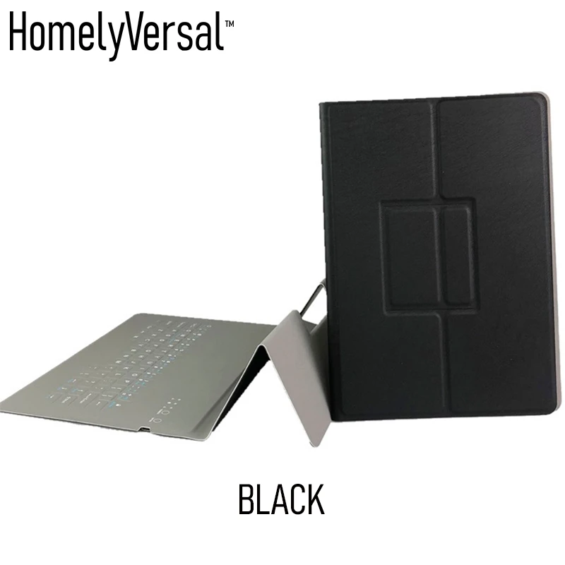black Тонкий Беспроводной Bluetooth tablet крышка для iPad 10,5 чехол Крышка Портативный планшетный чехол для iPad 2/3/4 pro 10,5 дюймов Ipad чехол - Цвет: black