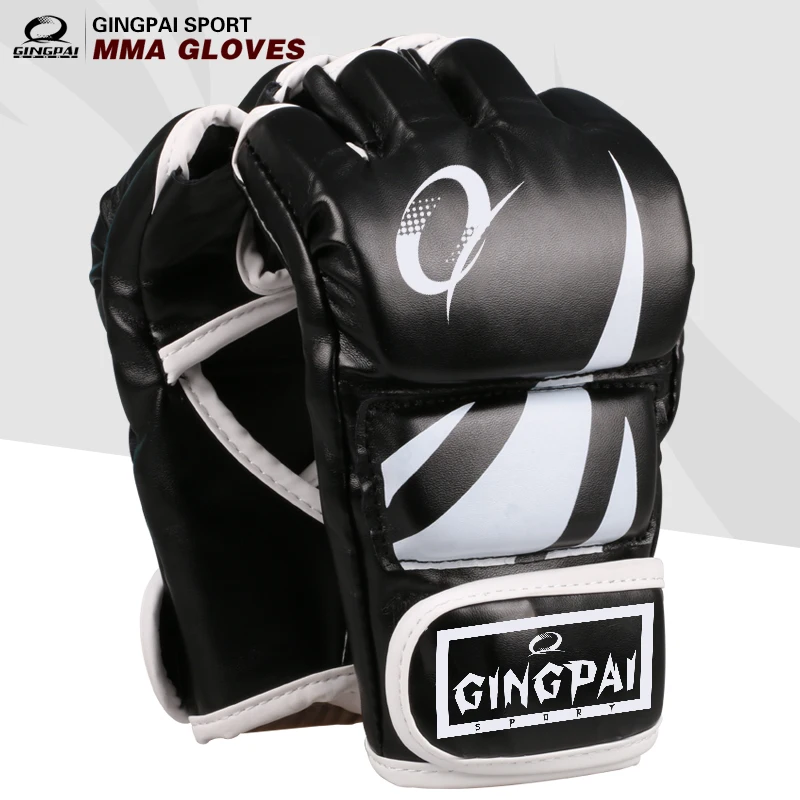 2020 новые взрослые MMA Guantes de boxeo для мужчин и женщин перчатки из искусственной кожи