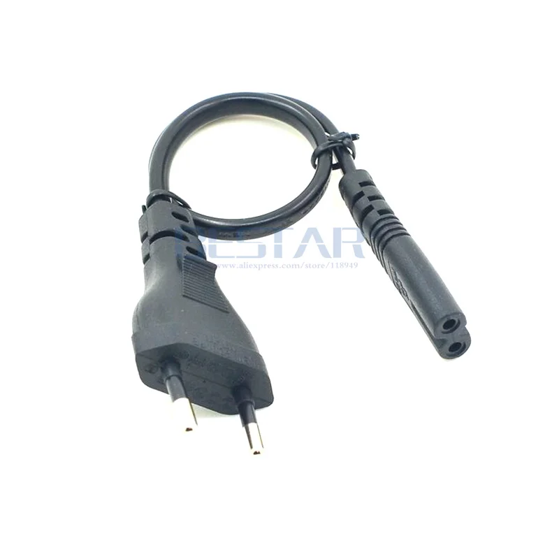 2-контактный разъем VDE для кабеля питания IEC320 IEC 320 C7 Короткие цифровые продукты