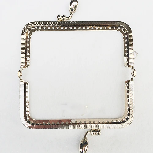 5 шт./лот 10 см металлическая рама для кошелька серебристого и бронзового цвета