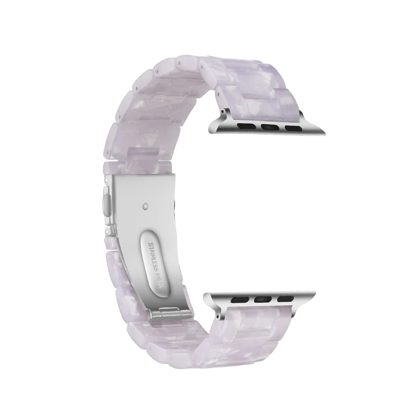 38/40/42/44 мм Модный повседневный ремешок для Apple Watch серии 3 2 1 браслет iWatch полимерный