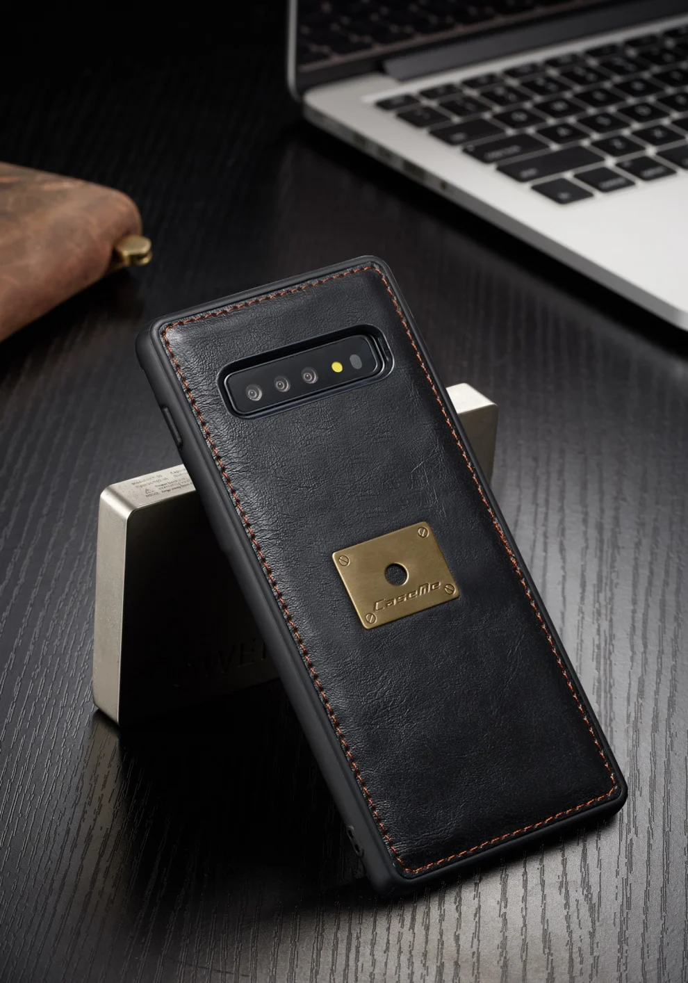 Винтажный чехол-кошелек для samsung Galaxy S10/Plus, Роскошный кожаный флип-чехол на магните, силиконовая задняя крышка для samsung Galaxy S10e, чехол