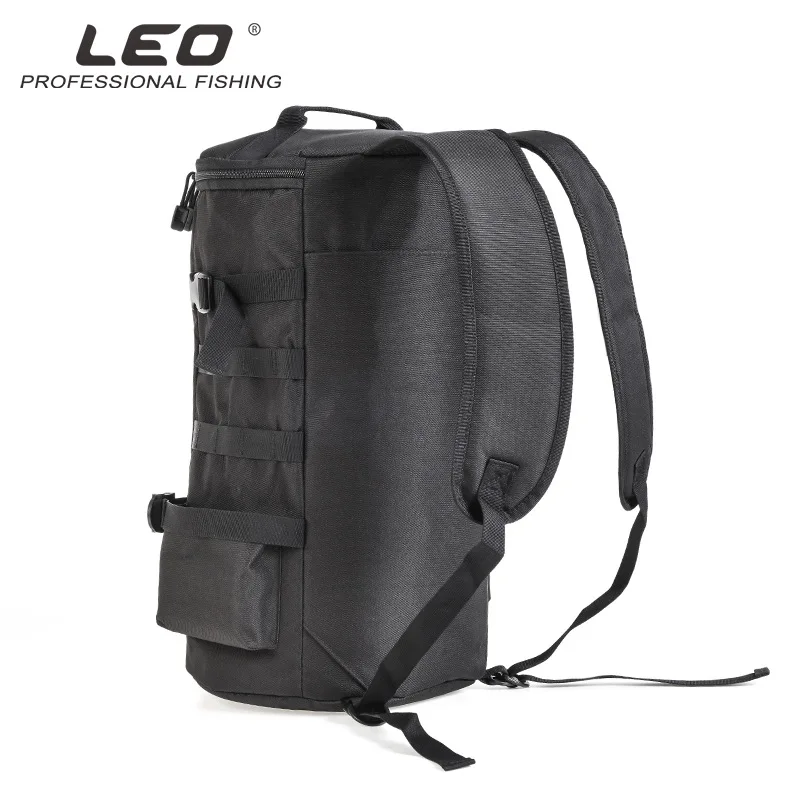 Рыболовные сумки Leo 28085 цилиндрическая удочка сумка для катушки рюкзак чехол рыбы