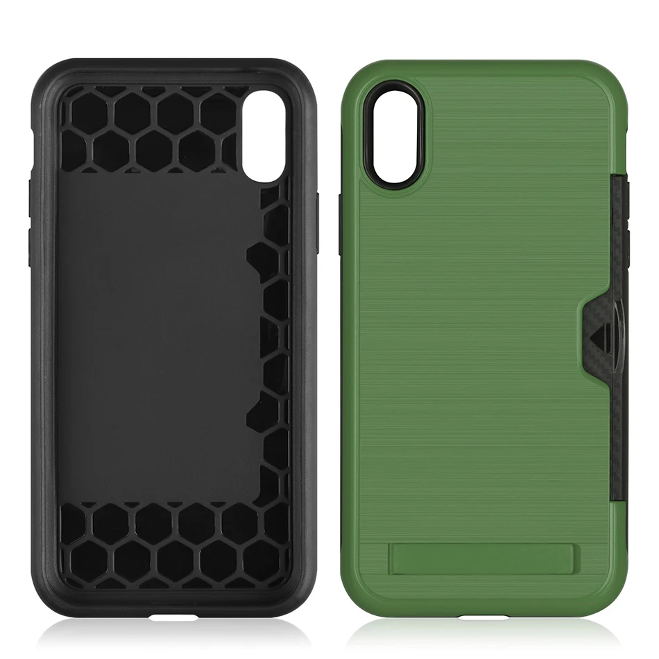 Ультратонкий чехол для телефона iPhone X XR XS Max 7 6s PC+ TPU чехол для samsung Galaxy S10 S9 Plus S8 Note 8 9 откидная задняя крышка