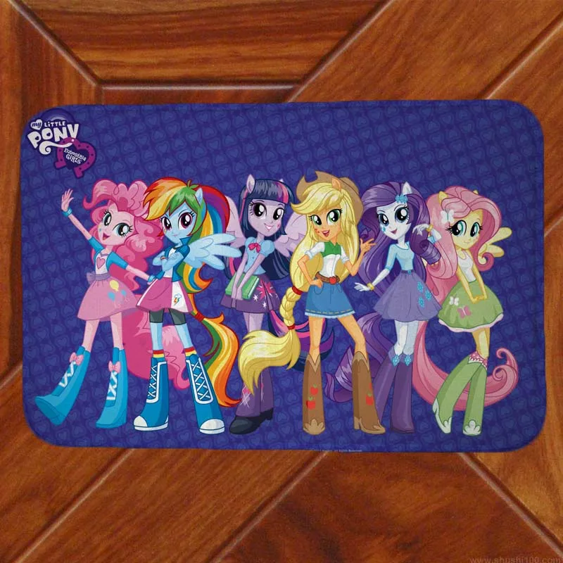 Напольный коврик My Little Pony с радужной лошадью ковер декоративный для спальни