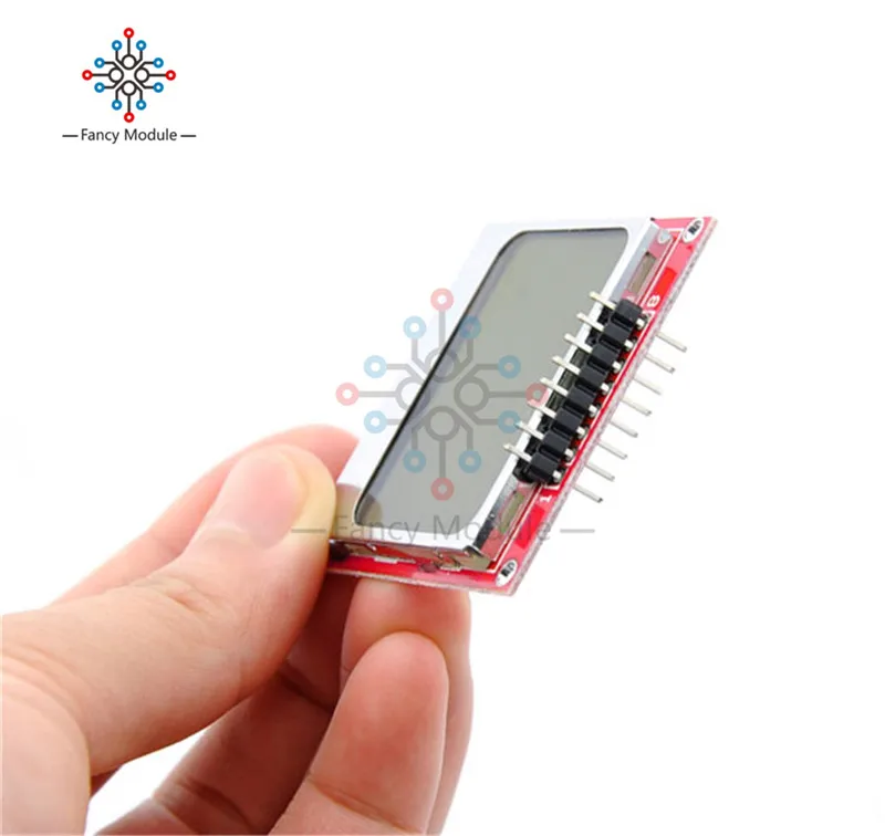 84X48 84*48 ЖК модуль с синей подсветкой Адаптер PCB для Nokia 5110 Arduino|module for arduino|module lcdmodule