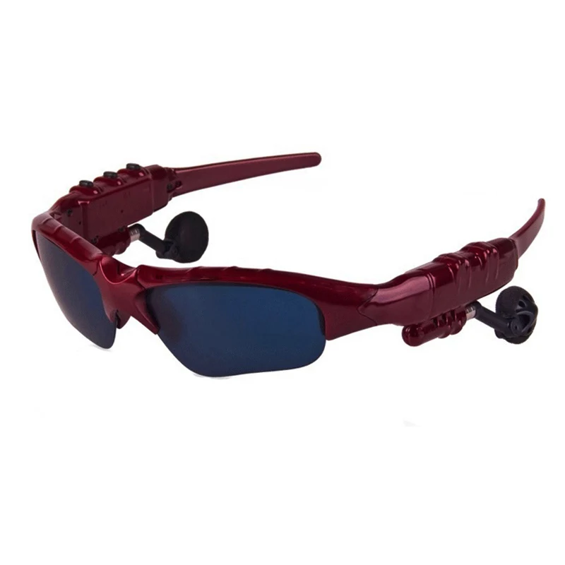 Sport Wireless Bluetooth Headset Stereo Earphones Outdoor Sunglasses Handsfree Headphones for Xiomi Samsung Sony Oneplus 5 Phone |
