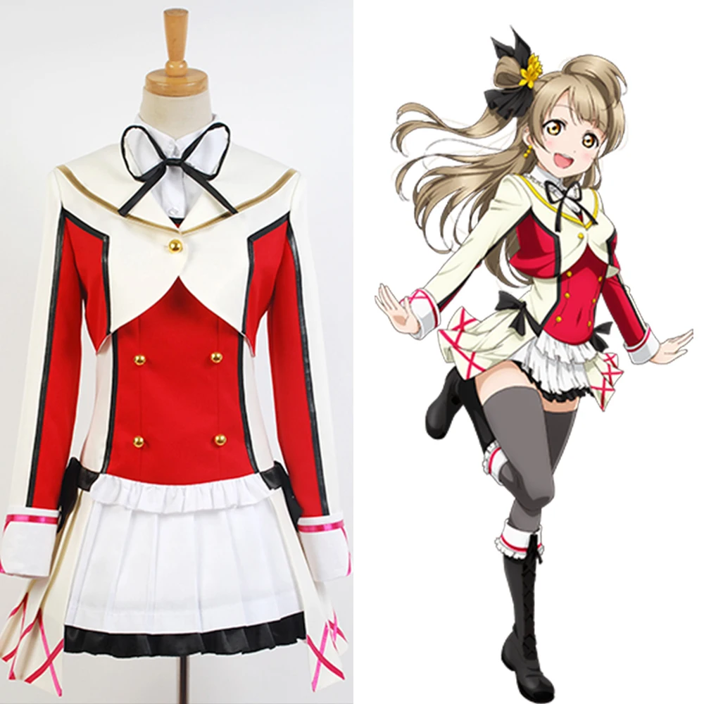 LoveLive! Школа идол проект Котори минами косплэй костюм платье форма полный комплект