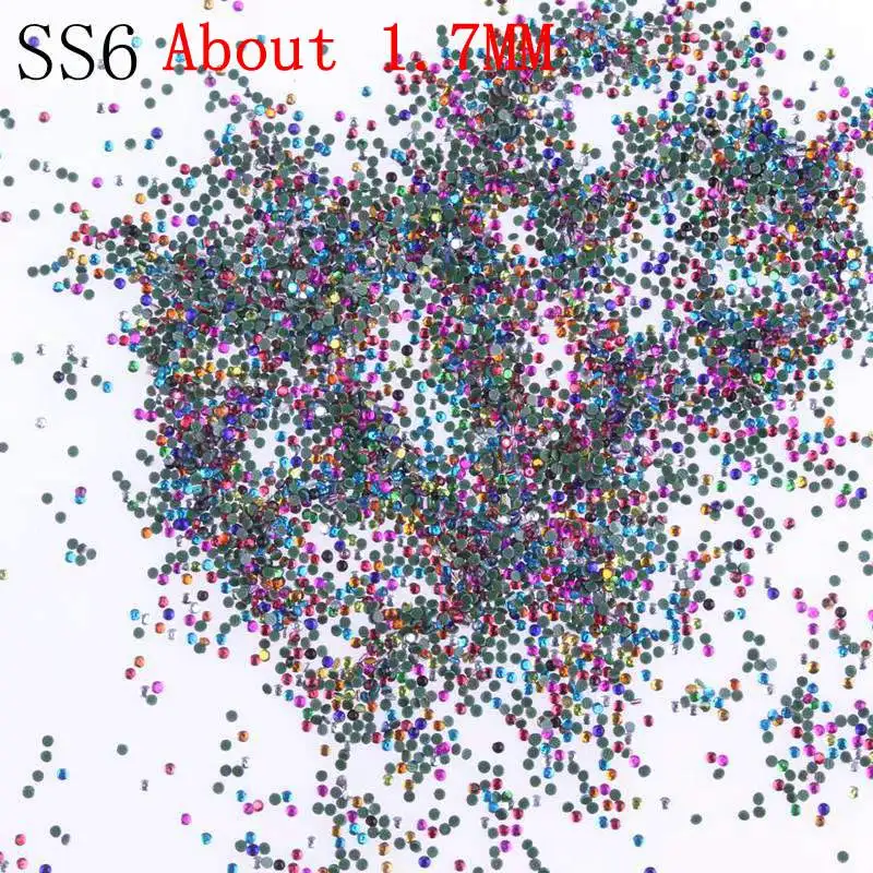 Prajna SS5 1,7 мм Стразы для рукоделия, стразы, аппликация, камень, железо, пластмассовое железо для одежды, свадебное украшение E