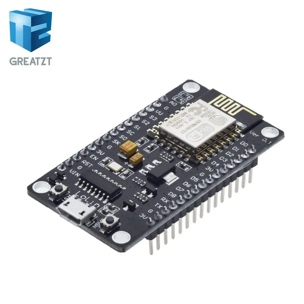 V3 беспроводной модуль NodeMcu 4 м байт Lua wifi Интернет вещей макетная плата на основе ESP8266 ESP-12E для arduino CP2102