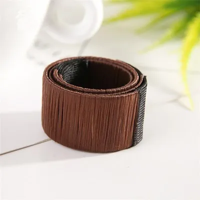 coffee 8 цветов DIY Волосы Braiders волосы пончики Накладка для пучка мяч сладкий волшебный стиль волос Терка головные уборы Инструменты для укладки - Цвет: coffee
