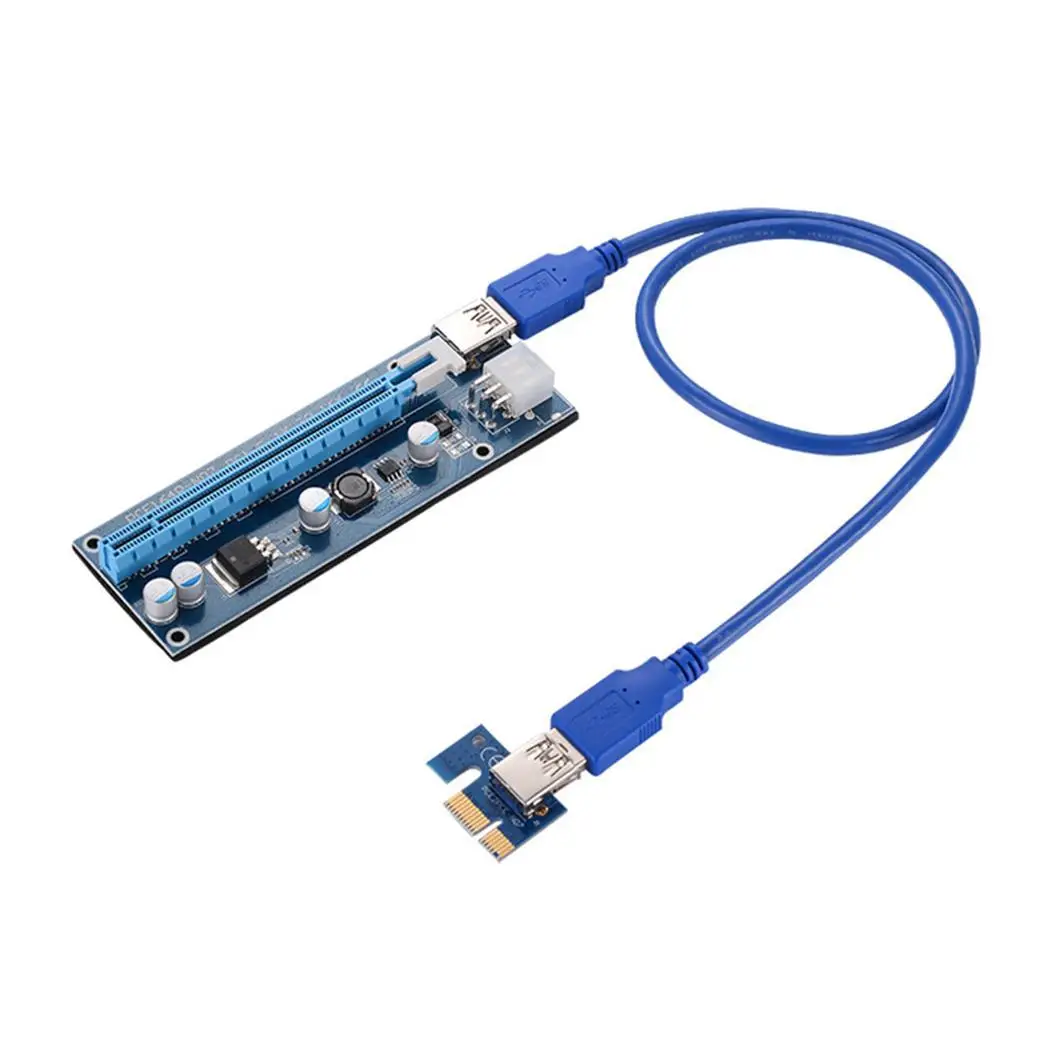 Новая переходная карта pci e USB 3 0 удлинитель кабель Шнур питания графика Майнинг PCIE
