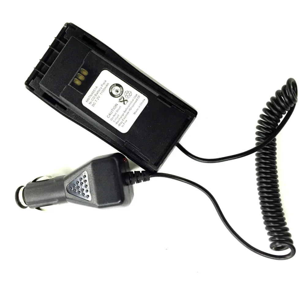 Автомобильный радиоприемник 12 В + адаптер для MOTOROLA GP3188 GP3688 CP040 EP450 рация|battery