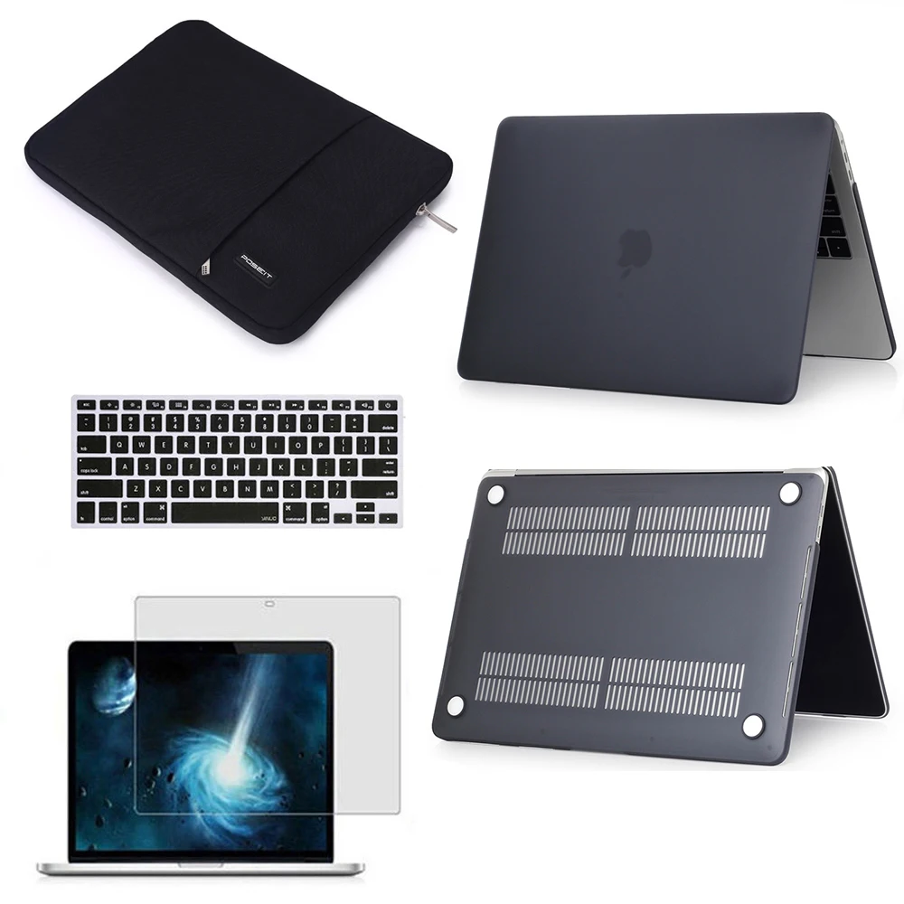 Новый жесткий чехол для ноутбука + сумка протектор экрана клавиатуры Apple Macbook Air 11 6
